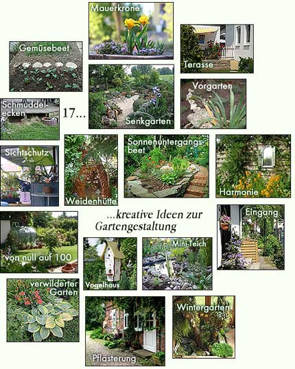 17 Ideen zur kreativen Gartengestaltung