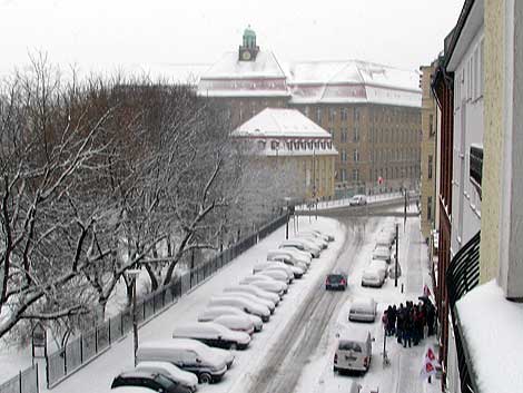 Winter am Rudolfplatz